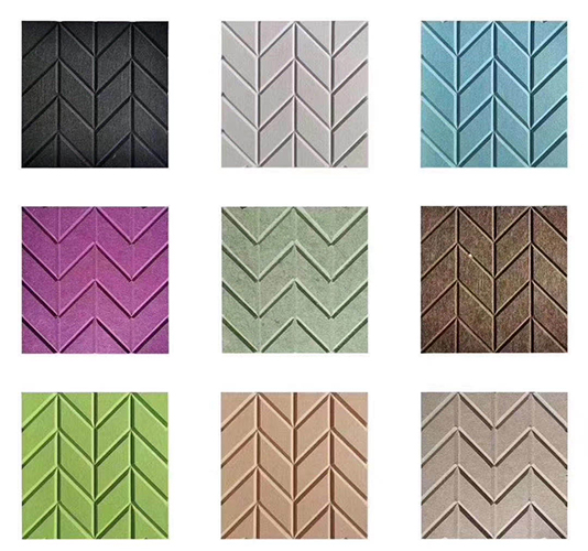 聚酯纖維吸音板V槽雕刻